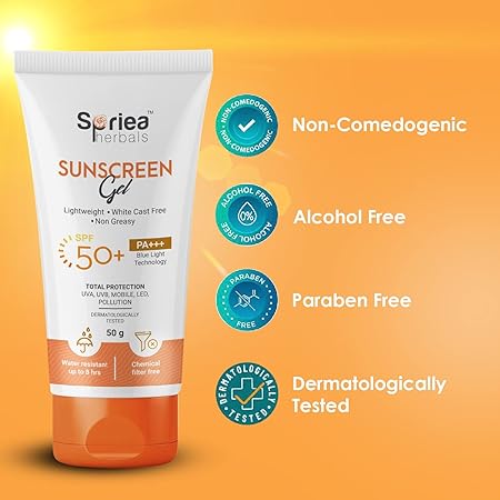 Spriea Herbals Sunscreen SPF 50 Ingredients